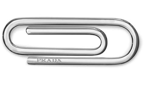 prada paper clip price|More.